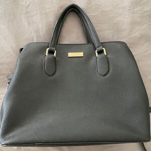 Kate Spade black leather purse